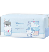 Store your writing supplies in this Meow Meow Ice Cream Cats Pencil Case which features cheerful illustrations of adorable kittens and sweet treats! "Whether you're planning to give this item as a gift or keep it for yourself, it's the perfect case for storing everything from colored pencils and pens to highlighters and erasers.
